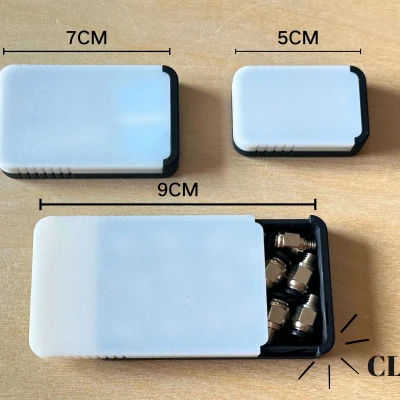 Hộp Trượt Mini Pocket (5cm | 7cm | 9cm) - Cao 1.5cm