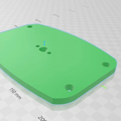 Bino Plate gắn thêm V5