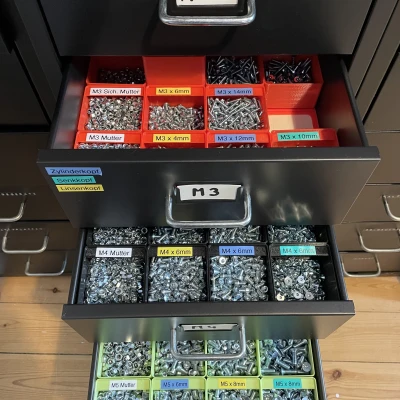 Hộp Sắp Xếp Cho Tủ IKEA Helmer