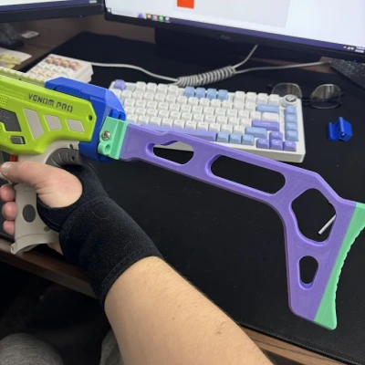 Điểm Gắn Báng Súng Picatinny Cho Dart Zone Venom Pro