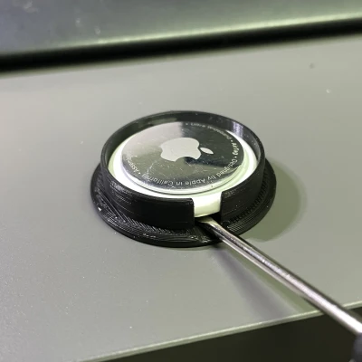 Giá đỡ APPLE AirTag Ø34 mm cho phuộc MTB