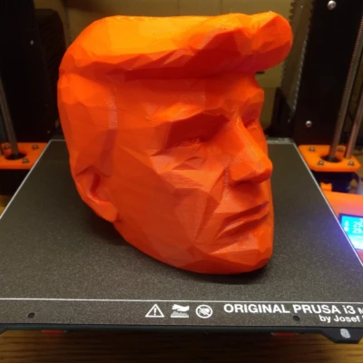 Mô hình 3D Donald J. Trump
