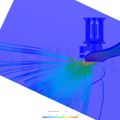 Vỏ quạt tản nhiệt bộ phận CR6 5015 dual fang