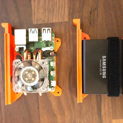 Giá đỡ Raspberry Pi Module 2U