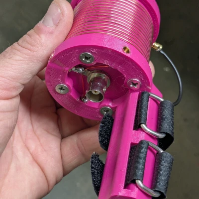 Cuộn cảm tải ăng-ten 40m cho roi 5m