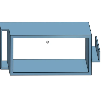 Giá đỡ màn hình M4 Mac Mini với SSD ngoài và USB hub
