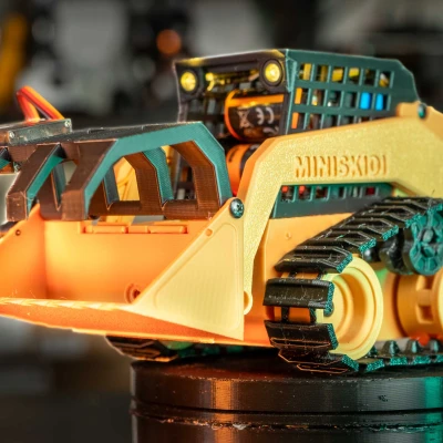 Mô hình RC SkidSteer V3.0 In 3D