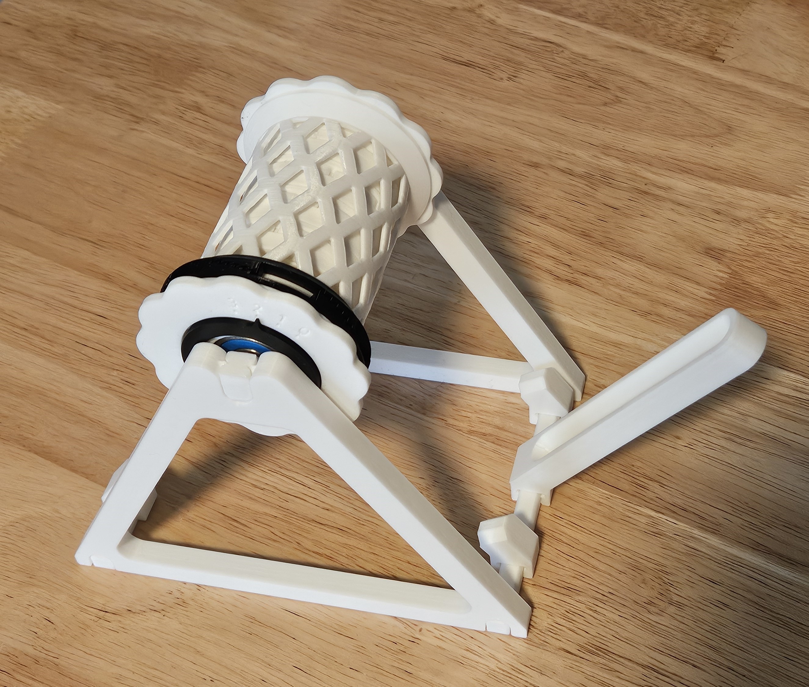 Giá đỡ cuộn dây tự tua lại