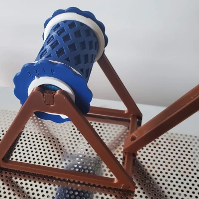 Giá đỡ cuộn dây tự tua lại