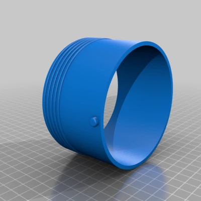 Đầu nối khóa xoắn 4 inch cho máy hút bụi