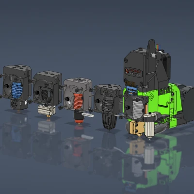 MOD Gắn Đầu Đùn Phía Trước EVA 3_FBS/Narrow (FRONT FIXED)