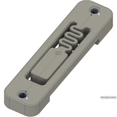 Giá đỡ Ray DIN - Phiên bản Heat Insert - 52.5mm & 62.5mm