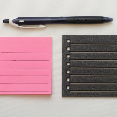 Khuôn Giấy Ghi Chú (Post-It Stencil)