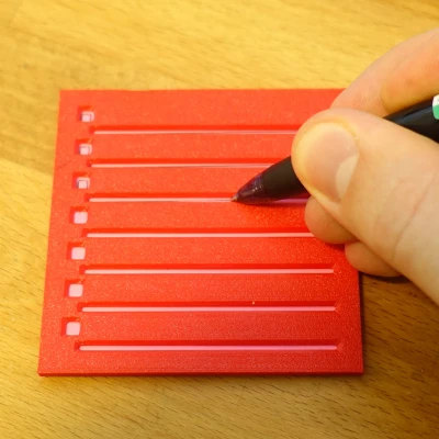 Khuôn Giấy Ghi Chú (Post-It Stencil)