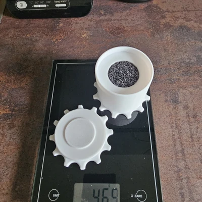 Tạ cuộn cho spool Sunlu để đổ đầy bi chì 1.5mm / AMS spool weight for Sunlu spools