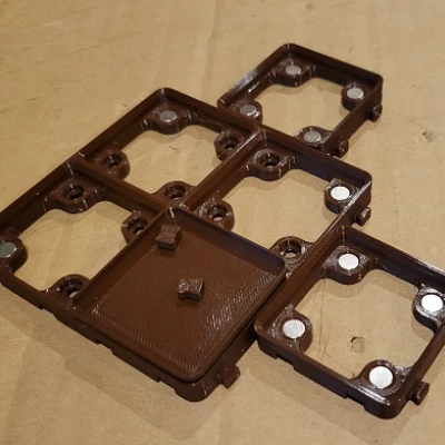 Dovetail Gridfinity Base - Phiên bản ngắn v2