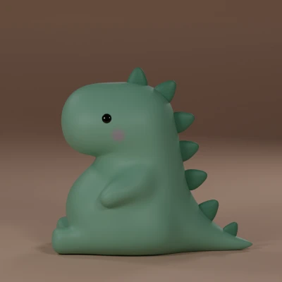 Khủng long mũm mĩm đáng yêu