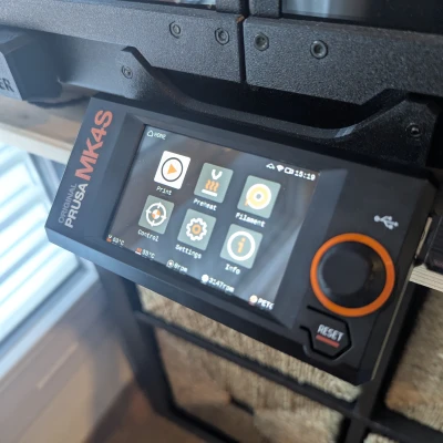 Adapter màn hình xLCD cho Prusa MK4S gắn thùng máy