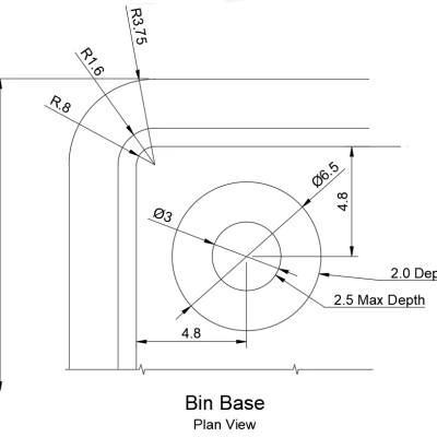 Thông số kỹ thuật Gridfinity