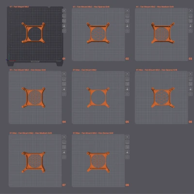 Bộ Đế Quạt Bo Mạch Mk2 - Dòng Creality K1