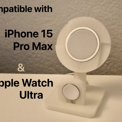 Giá đỡ iPhone Magsafe Ngang (StandBy) & AppleWatch