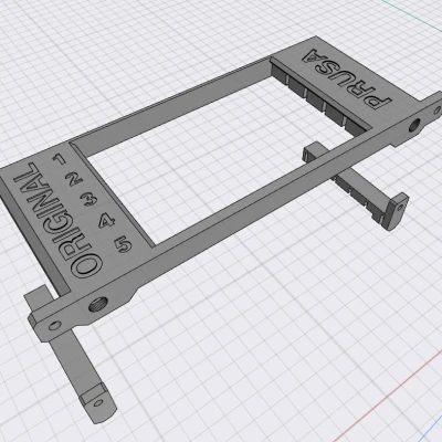 Giá đỡ ngang cho bộ đệm MMU3 cho lồng Ikea Lack.