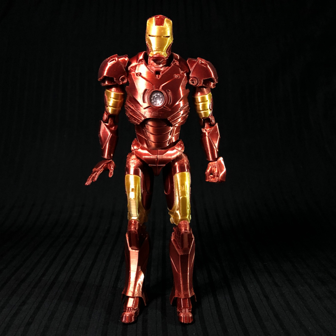 Mô Hình Iron Man MK3 Khớp Nối 3D