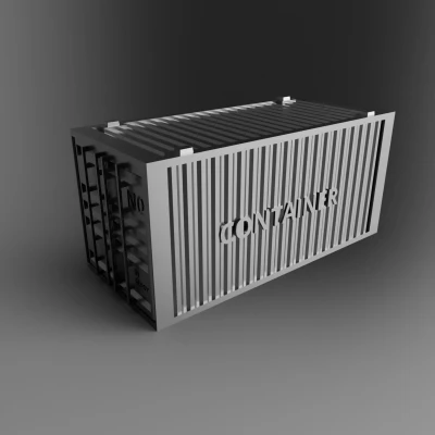 Container Biển V2.0 (Xếp Chồng, Tỉ Lệ 1/43)