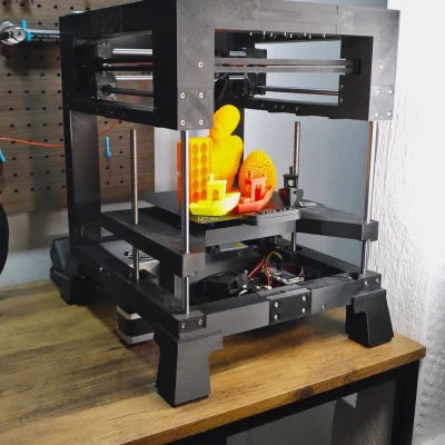 THE 100 v1.1 - Máy in 3D nhanh nhất với khung in