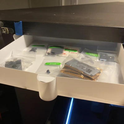 Hộp ngăn kéo dưới bàn chế độ in xoắn ốc