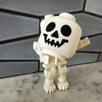 Đầu Lâu Lego Khủng Dễ In