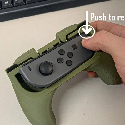 Tay Cầm Joycon Có Nút Trigger. In Dễ Dàng