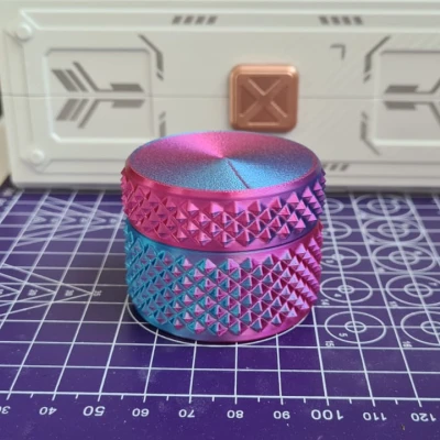 Hộp Đựng Hình Trụ Vân Nhám Đa Dụng