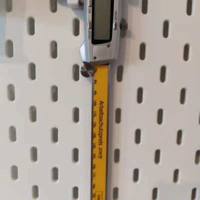 Kẹp Giữ Thước Kẹp [Ikea Skadis]