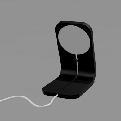 Đế iPhone MagSafe có chỗ quấn cáp