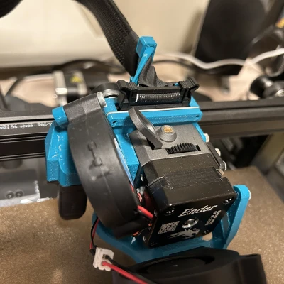 Sprite Extruder Offset Y 0 và quạt hotend 5015