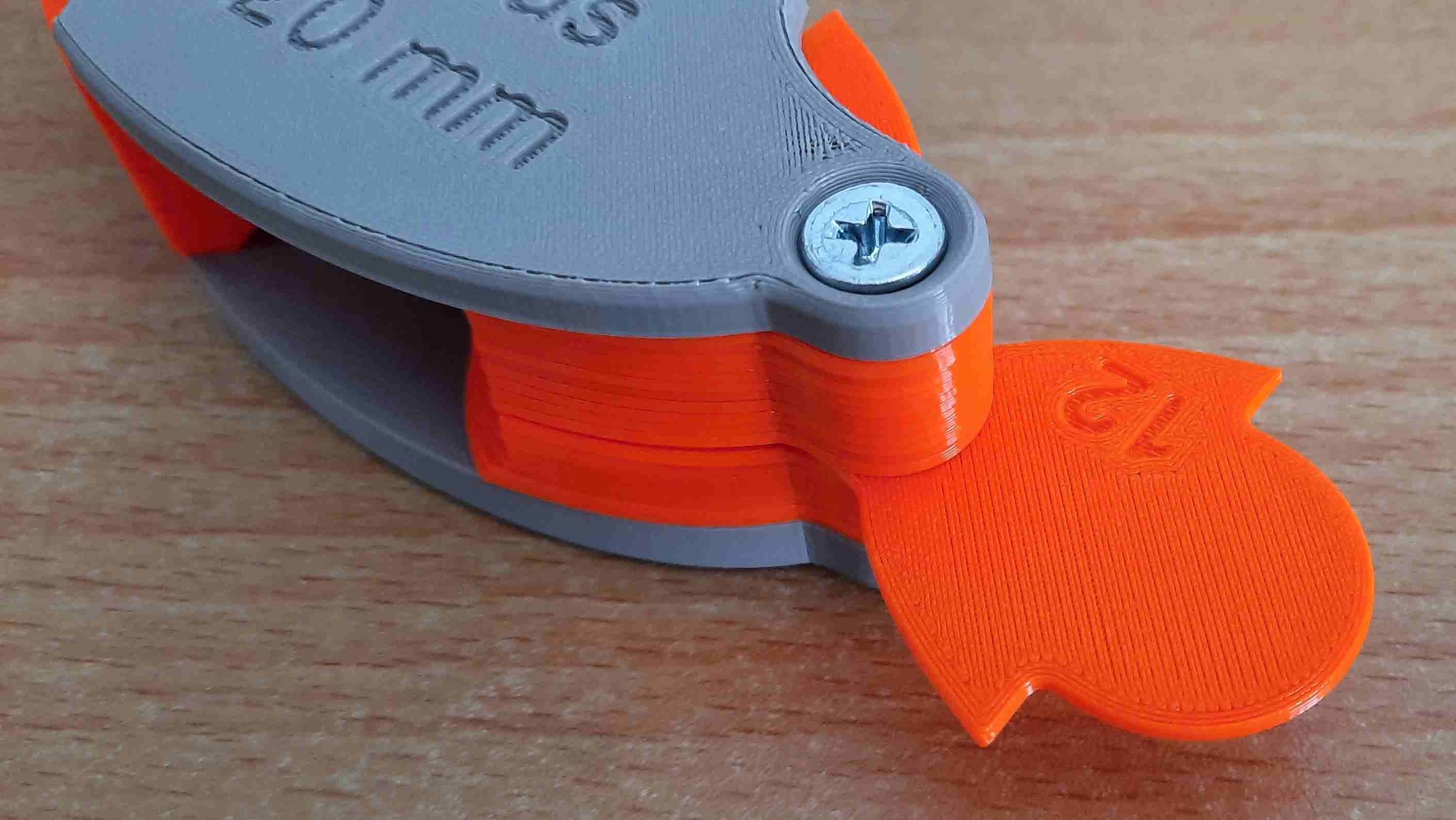 Thước đo bán kính 1-20 mm