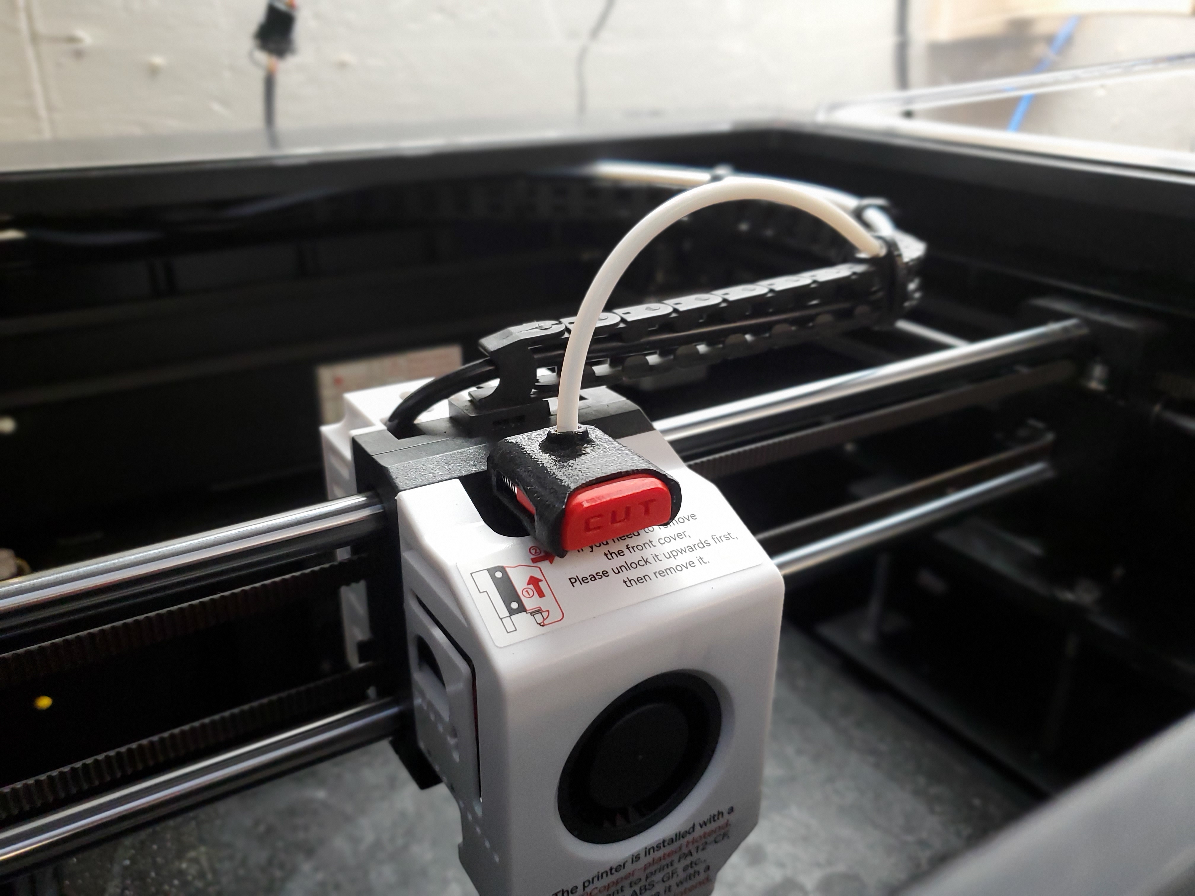 Qidi Cutter V2.0, Dùng cho X-Max 3/X-Plus 3, Sử dụng Lưỡi Dao Rọc Giấy 9mm