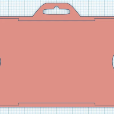 Kệ Đựng Thẻ ID Cho Dây Đeo