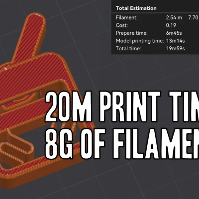 Công tắc Fidget In Liền (Print-in-Place)