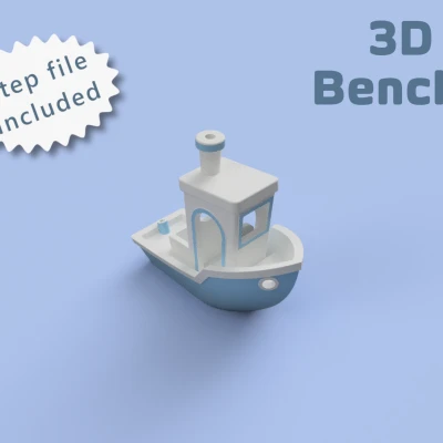 Benchy - Tệp STEP cho bản phối lại