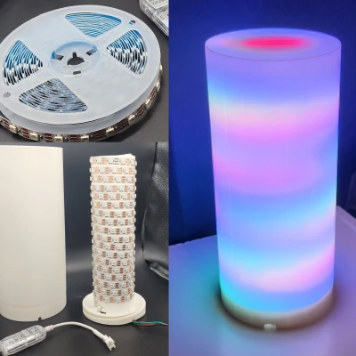 Đèn trụ trơn cho đèn LED dây