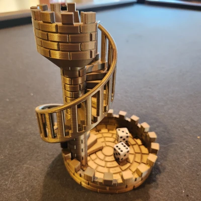 Tháp Xúc Xắc Cầu Thang Lâu Đài