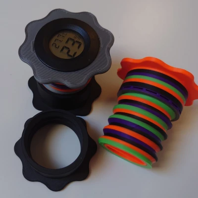 Giá đỡ cuộn có thể điều chỉnh cho Gel Silica / Trọng lượng cuộn / Có Máy đo độ ẩm