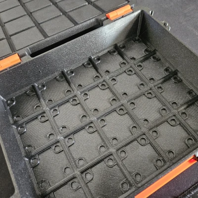 Hộp lưu trữ Gridfinity Parametric bởi Pred (Bản nâng cấp)