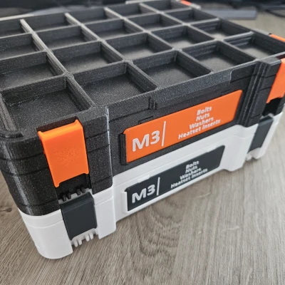 Hộp lưu trữ Gridfinity Parametric bởi Pred (Bản nâng cấp)