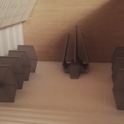 Kệ Khoang Chứa Máy Bay Star Wars