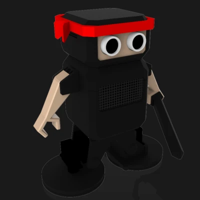 Robot Otto Ninja Humanoid