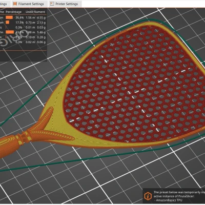 Vợt Ruồi - In 3D