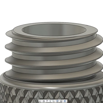 Hộp Vặn Vít Vành Răng - Container Ren Vặn